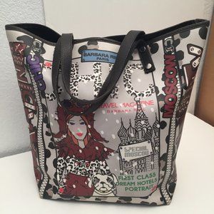 Barbara Rihl Paris Moscow Leather Handbag Tote